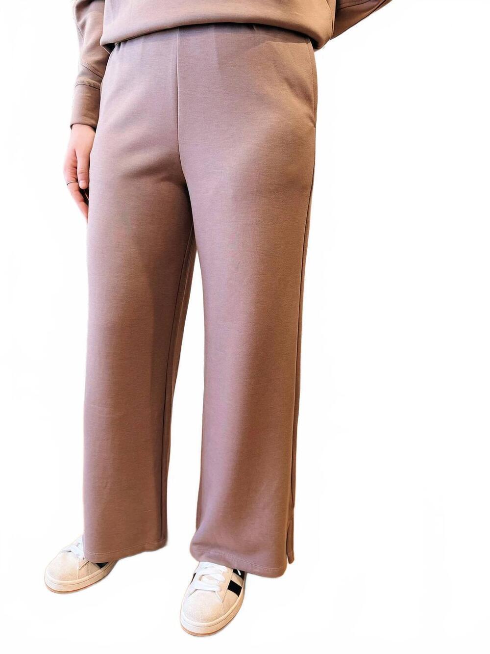 NEW ZENANA chloe pants in cocoa